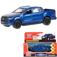 Модель SB-18-09-FR-N(BU) FORD Ranger пикап синий Технопарк  в коробке 339-482