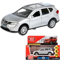 Модель X-TRAIL-SL Nissan X-TRAIL серебр. Технопарк  в коробке 339-242