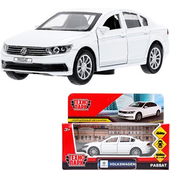 {{photo.Alt || photo.Description || 'Модель PASSAT-12-WH VOLKSWAGEN PASSAT 12 см, двери, багаж, инерц, белый Технопарк'}}