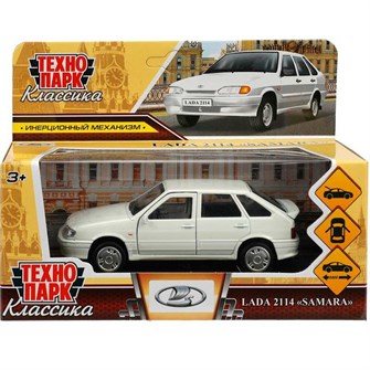 {{photo.Alt || photo.Description || 'Модель 2114-12-WH (72) LADA -2114 "SAMARA" 12 см, двер, баг, ин, белый Технопарк  в кор.'}}