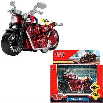 {{photo.Alt || photo.Description || 'Модель 2092603-R ЧОППЕР 9 см, инерция, руль, ассорт. цвет. Технопарк'}}