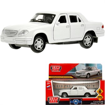 {{photo.Alt || photo.Description || 'Модель 3110-12-WH ГАЗ -31105 «Волга» 12 см, двери, багаж, инерц, белый Технопарк в кор. /72/'}}