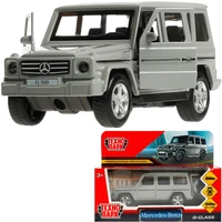 Модель GCLASS-12-GY MERCEDES-BENZ G-CLASS 12 см, двери, багажн, темно-серый Технопарк 439-035