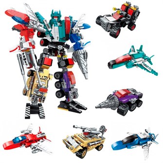 Конструктор 1412 QMAN Робот в кор. 623-939