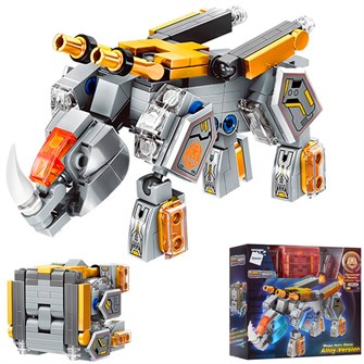 Конструктор 41219 QMAN Носорог162 деталей в коробке 624-032