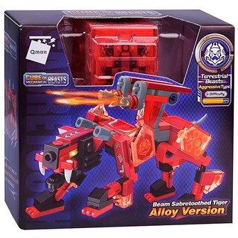 Конструктор 41221 QMAN Тигр-куб 145 деталей в коробке 624-025