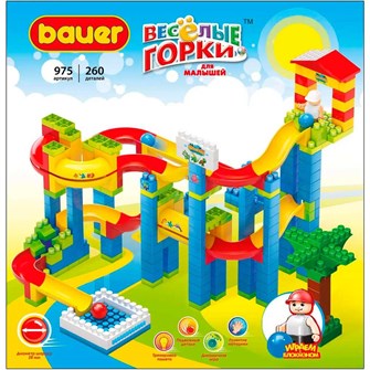 {{photo.Alt || photo.Description || 'Конструктор Bauer 975 Весёлые горки для малышей 3 +'}}