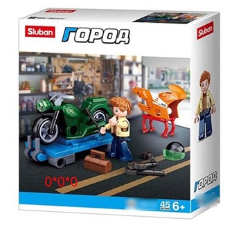 Конструктор Город 38-0717C 45 дет.  в коробке 524-422