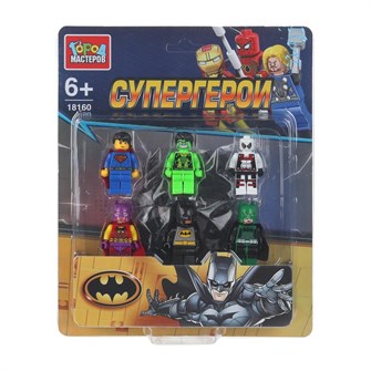 {{photo.Alt || photo.Description || 'Город мастеров 18160-ZH фигурки бэтмен+супер герои -6 шт'}}