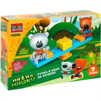 {{photo.Alt || photo.Description || 'Город мастеров 10005-LL Ми-ми-мишки большие кубики:тучка и Кеша  на качелях, 7 дет.'}}