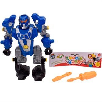 Конструктор 1688-41A Робот с отверткой в пак. 625-667