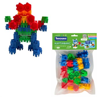 Конструктор «Картификс» 27 детали ПБ-024 ТМ ТИМОШКА 623-576