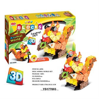 Конструктор 6896 Белка 275 дет. в коробке СТОК 625-151