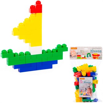 {{photo.Alt || photo.Description || 'Конструктор Юниор 51 элем. мешок П-Е/15/'}}