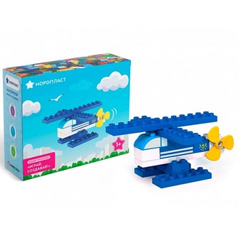 Конструктор 480617 Играй, Создавай Полицейский вертолет - 16 дет. Норд /9/ 524-698