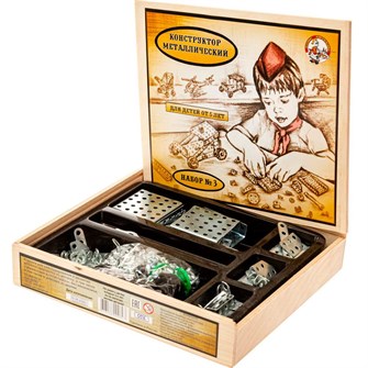 {{photo.Alt || photo.Description || 'Конструктор металл №3 982 в дерев. уп. /8/'}}