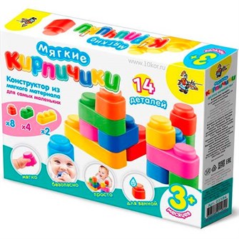 {{photo.Alt || photo.Description || 'Конструктор мягкий Кирпичики 14 дет. 01584'}}