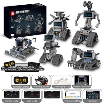 Конструктор на радиоуправлении K96170 Робот 5 в 1 в коробке 723-113