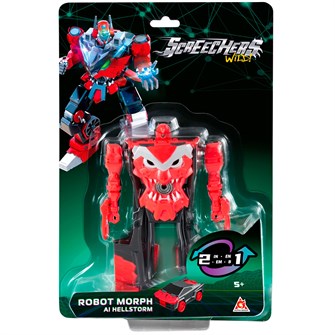 Дикие Скричеры Машинка-трансформер Робот Хэллшторм S5. ТМ Screechers Wild 62636 625-566