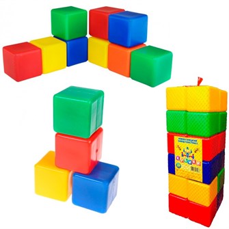 Набор кубиков в сетке 24 шт /Новокузнецк/ 324-679