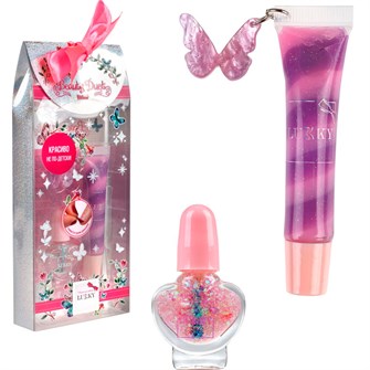 Набор Beauty Duet блеск д.губ и лак д.ногтей, цв.розовый Т24417 695-594