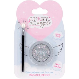 {{photo.Alt || photo.Description || 'Гель тени д.век с блёстками и голограф.звёздочками,цвет сиреневый, с аппликатором,1,7 г Т25834'}}