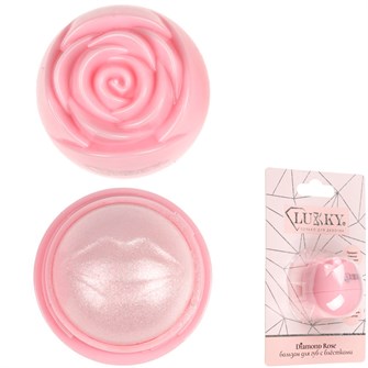 Бальзам-яйцо д.губ с блёстками Розовая нежность, с цветочным ароматом,8г Т26490 696-276