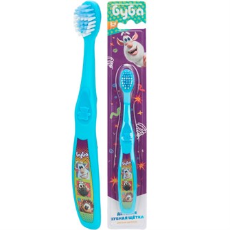 {{photo.Alt || photo.Description || 'Зубная щетка фигурная для детей БУБА синяя MASTER DENT 123289-BUBA'}}