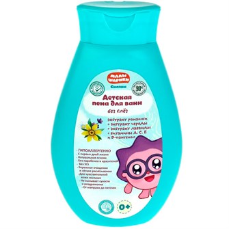 {{photo.Alt || photo.Description || 'Пена для ванн МАЛЫШАРИКИ экстр ромашки череды и лаванды 250 мл 61153-MAL /6/'}}