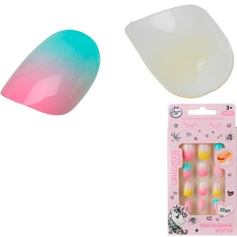 {{photo.Alt || photo.Description || 'Накладные ногти Милая Леди Единорог 127661-UNI-ML-WOT'}}