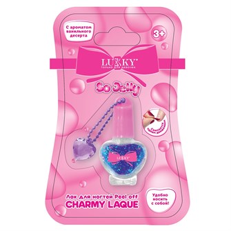 {{photo.Alt || photo.Description || 'Лак для ногтей peel-off сверкающий,5 мл,цв.сирен.,с ароматом ванили Т27242 Lukky'}}