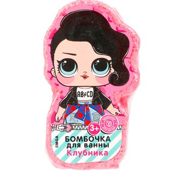 {{photo.Alt || photo.Description || 'Бомбочка для ванн ЛОЛ в форме героя клубничка, 120 г Милая Леди 117346-LL'}}