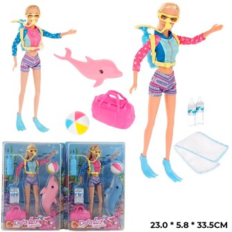 Кукла 8472 в коробке Defa Lucy 808-344