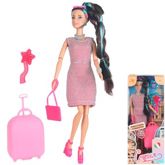 {{photo.Alt || photo.Description || 'Кукла Карапуз 66001TR-RM-S-BB-25-NW София 29см, руки и ноги сгиб., акс'}}