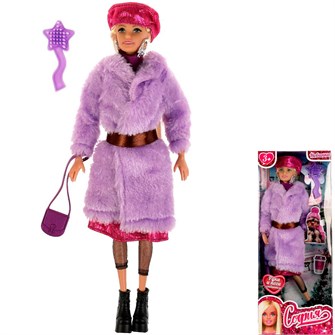 {{photo.Alt || photo.Description || 'Кукла Карапуз 66001-W10-S-BB София 29 см,руки и ноги сгиб, зимняя одежда, акс'}}