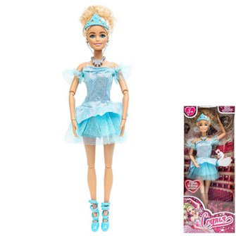 {{photo.Alt || photo.Description || 'Кукла Карапуз 66001J-BS5-S-BB София 29 см руки и ноги сгиб., балерина,  акс'}}