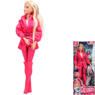 {{photo.Alt || photo.Description || 'Кукла Карапуз 66001-W35-S-BB 29см кукла, руки и ноги сгиб., акс'}}