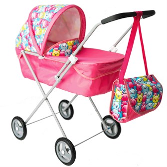 Коляска для куклы Классика-4 цвет в ас-те КР600 607-367