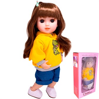 {{photo.Alt || photo.Description || 'Кукла MK138 Дина 36 см. с чипом в кор. оптом'}}