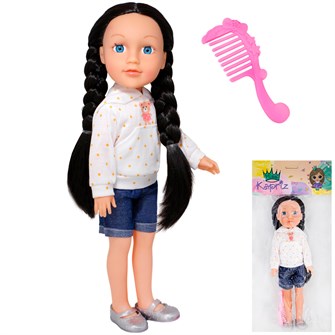 {{photo.Alt || photo.Description || 'Кукла Miss Kapriz MK2540DK-B 40 см, с аксесс, в пак. оптом'}}