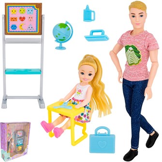 {{photo.Alt || photo.Description || 'Кукла Miss Kapriz 092BMKK Моя профессия Кен учитель в кор. оптом'}}