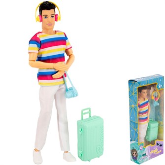 {{photo.Alt || photo.Description || 'Кукла Кен Miss Kapriz 988-26YSST Мода&amp;Стиль Путешественник в кор. оптом'}}