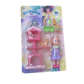 Кукла малышка Miss Kapriz MKLY675-A Крошка на ладошке на блист. оптом 908-529