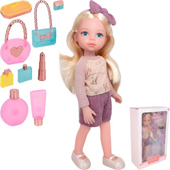 {{photo.Alt || photo.Description || 'Кукла 91099-J Little Milly 35см с аксесс. в кор. оптом'}}