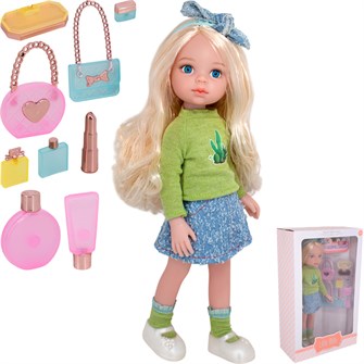 {{photo.Alt || photo.Description || 'Кукла 91099-H Little Milly 35см с аксесс. в кор. оптом'}}