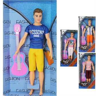 Кукла Кен 097-ZR с гитарой в коробке оптом 807-212