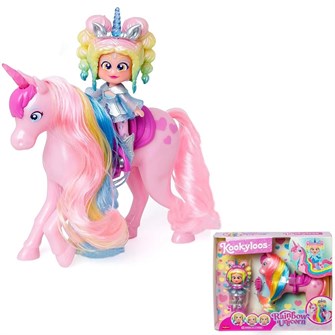 {{photo.Alt || photo.Description || 'Кукла IRIS с единорогом, 2 вида в ассорт., KL2410 KOOKYLOOS UNICORNS оптом'}}