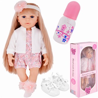 {{photo.Alt || photo.Description || 'Кукла Yala Baby YL2450G-P Стефания в кор. оптом'}}