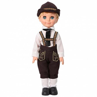 Кукла Мальчик в баварском костюме В3918 807-607