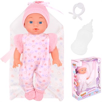 {{photo.Alt || photo.Description || 'Пупс Yala Baby YL2435B-B с аксесс. в кор.'}}